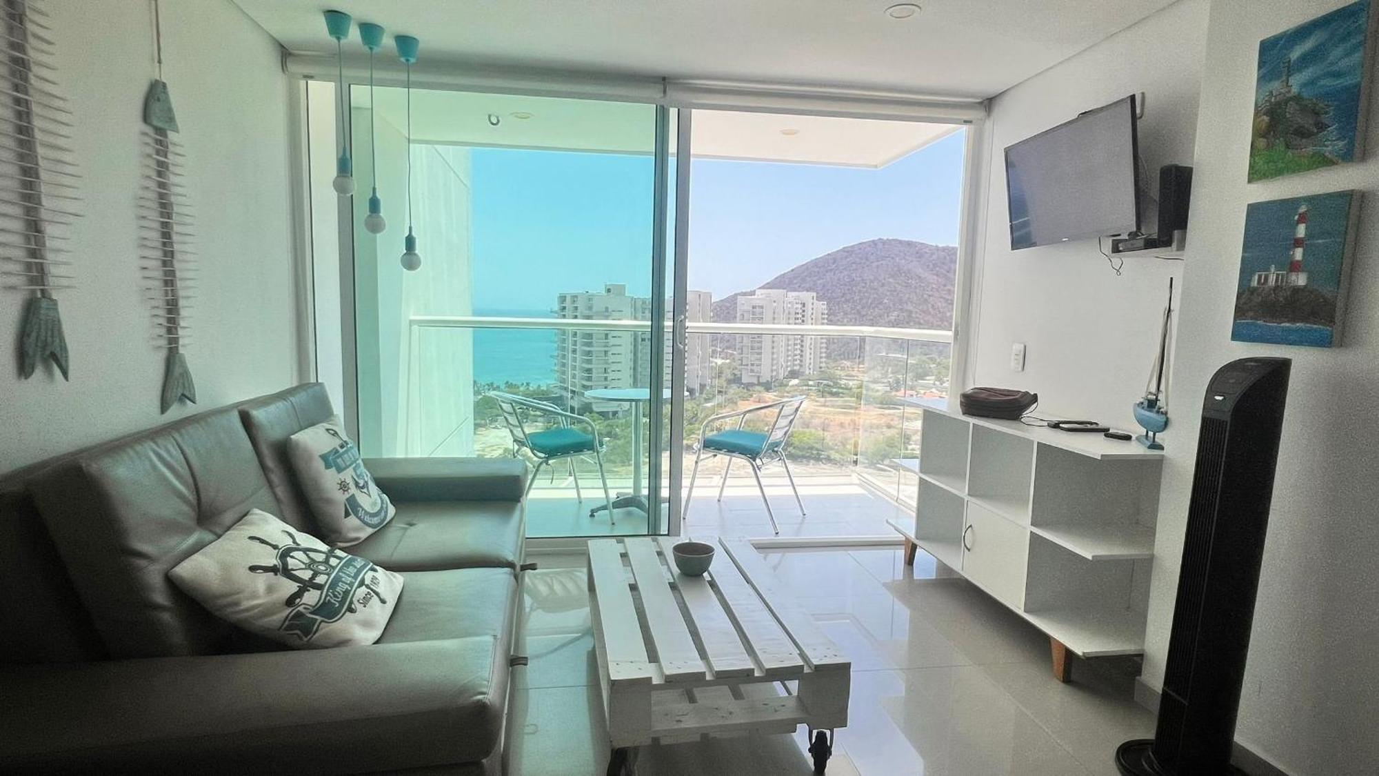 Edificio Areia En Pozos Colorados, Apto 2 Habitaciones 2 Banos Santa Marta  Exterior photo